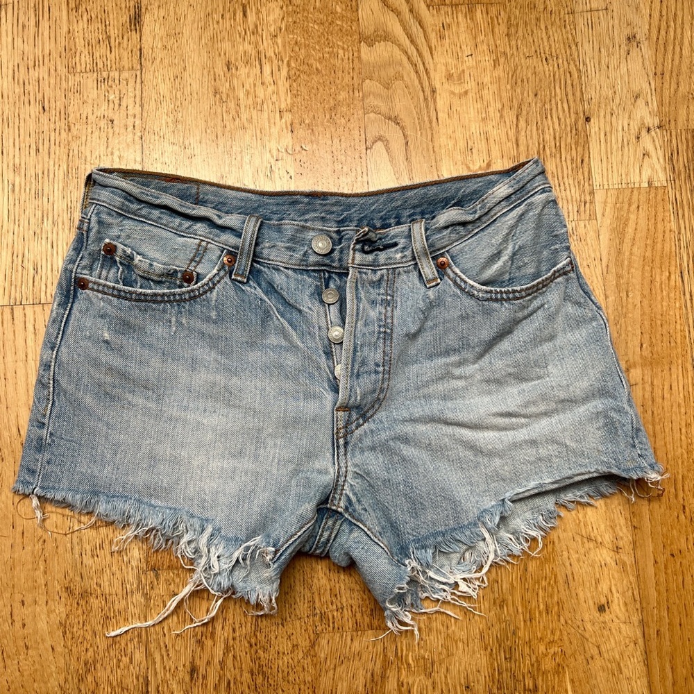 Levi’s 501 Distressed Shorts